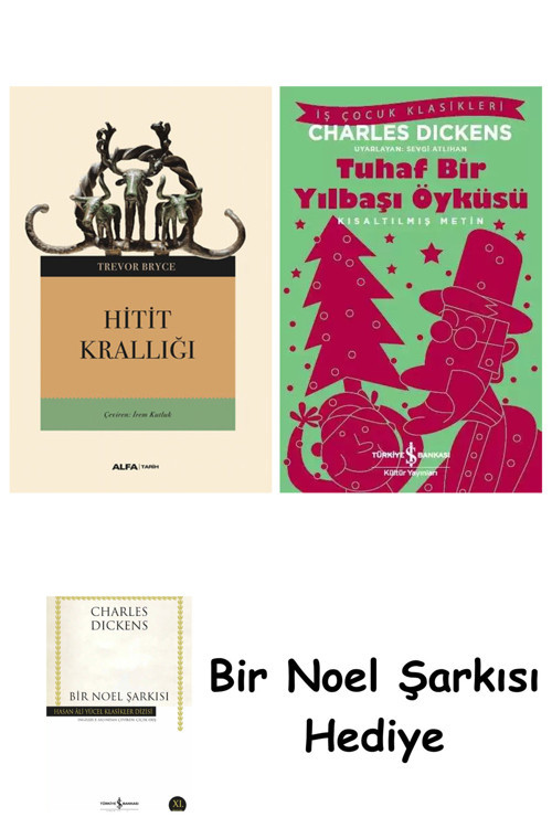 İş Bankası Kültür Yayınları Hitit Krallığı + Tuhaf Bir Yılbaşı Öyküsü + Bir Noel Şarkısı