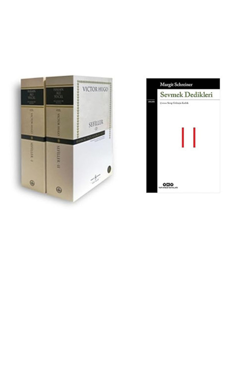 İş Bankası Kültür Yayınları Sefiller - 2 Kitap Takım... +1 Kitap