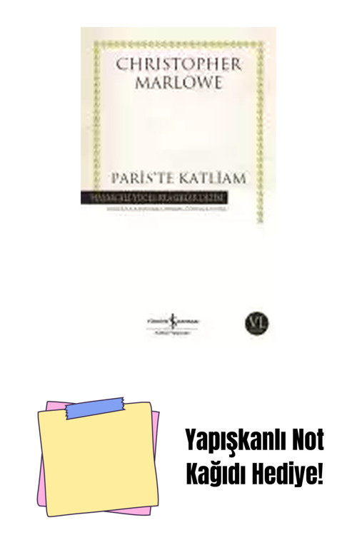 İş Bankası Kültür Yayınları Paris’Te Katliam + Yapışkanlı Not Kağıdı
