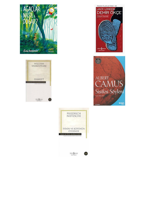 İş Bankası Kültür Yayınları Ağaçlar Nasıl Doğar?... +4 Kitap