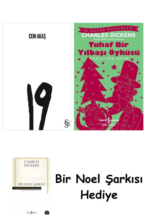 İş Bankası Kültür Yayınları 19 + Tuhaf Bir Yılbaşı Öyküsü + Bir Noel Şarkısı