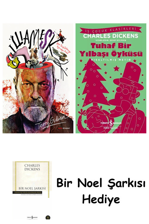 İş Bankası Kültür Yayınları Gilliamesk + Tuhaf Bir Yılbaşı Öyküsü + Bir Noel Şarkısı