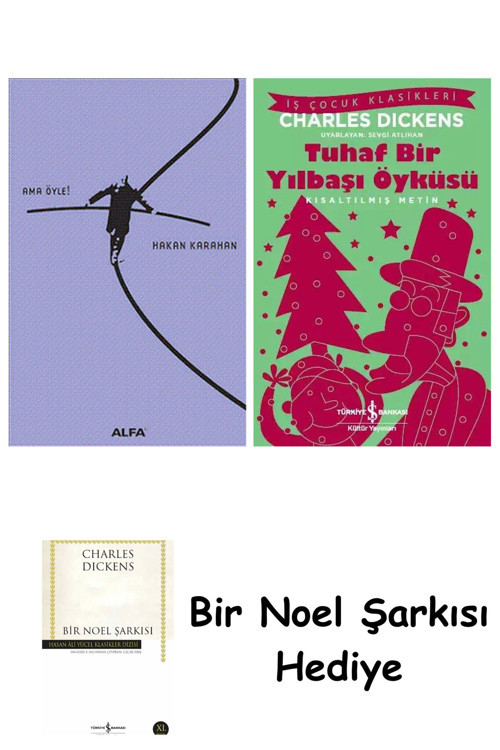 İş Bankası Kültür Yayınları Ama Öyle! + Tuhaf Bir Yılbaşı Öyküsü + Bir Noel Şarkısı