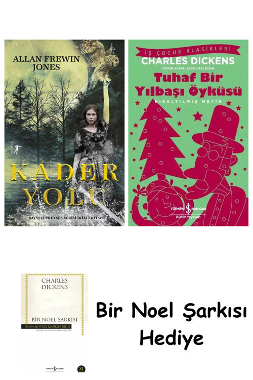 İş Bankası Kültür Yayınları Kader Yolu + Tuhaf Bir Yılbaşı Öyküsü + Bir Noel Şarkısı