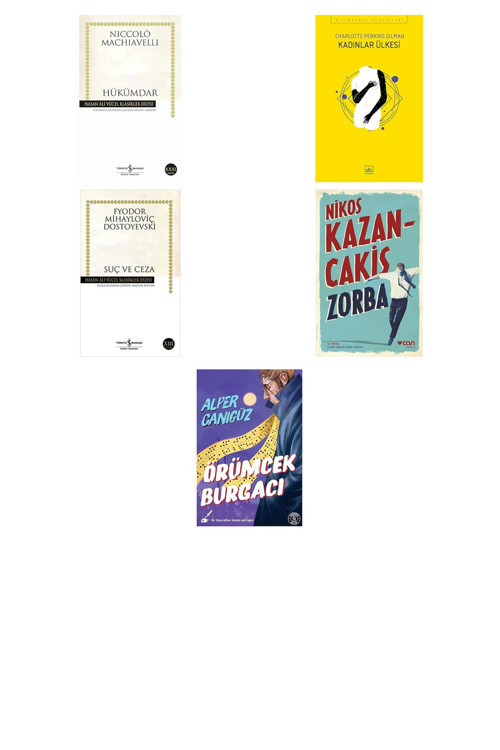 İş Bankası Kültür Yayınları Hükümdar Ciltsiz... +4 Kitap