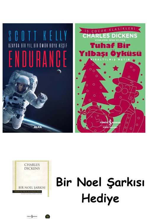 İş Bankası Kültür Yayınları Endurance + Tuhaf Bir Yılbaşı Öyküsü + Bir Noel Şarkısı