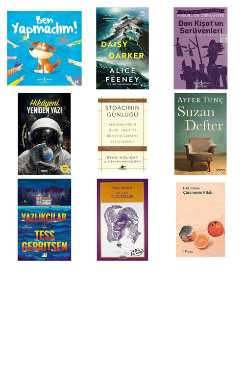 İş Bankası Kültür Yayınları Ben Yapmadım!... +8 Kitap