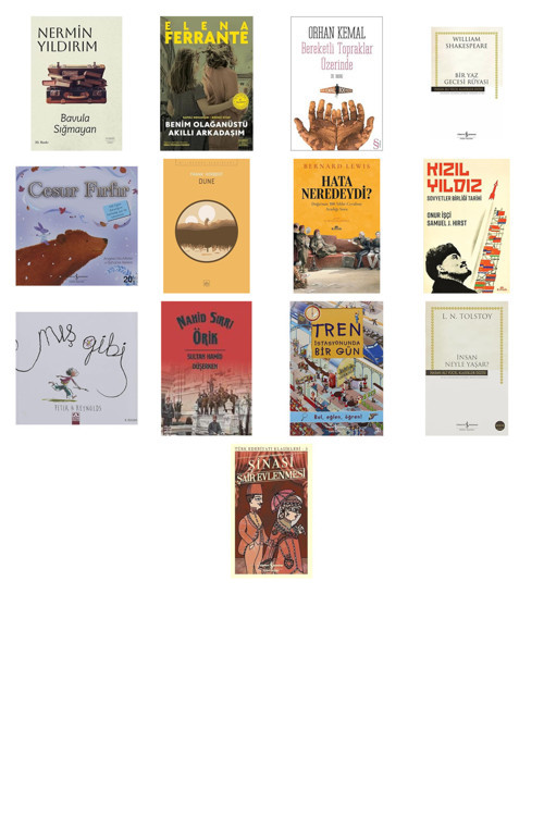 İş Bankası Kültür Yayınları Bavula Sığmayan... +12 Kitap