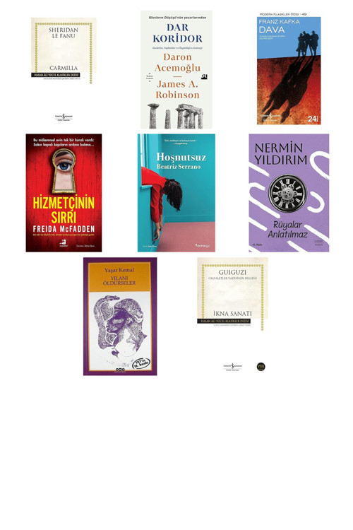 İş Bankası Kültür Yayınları Carmilla... +7 Kitap