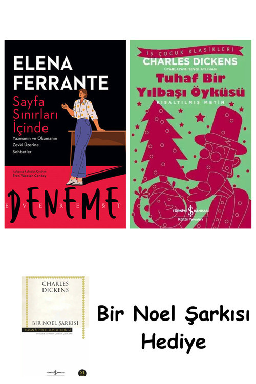 İş Bankası Kültür Yayınları Sayfa Sınırları İçinde + Tuhaf Bir Yılbaşı Öyküsü + Bir Noel Şarkısı