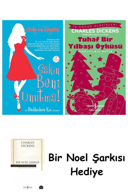 İş Bankası Kültür Yayınları Sakın Beni Unutma! + Tuhaf Bir Yılbaşı Öyküsü + Bir Noel Şarkısı