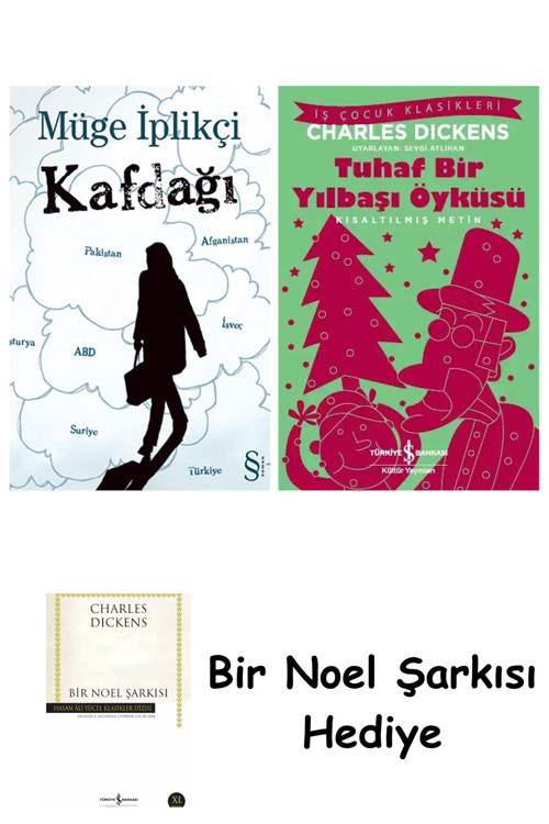 İş Bankası Kültür Yayınları Kafdağı + Tuhaf Bir Yılbaşı Öyküsü + Bir Noel Şarkısı