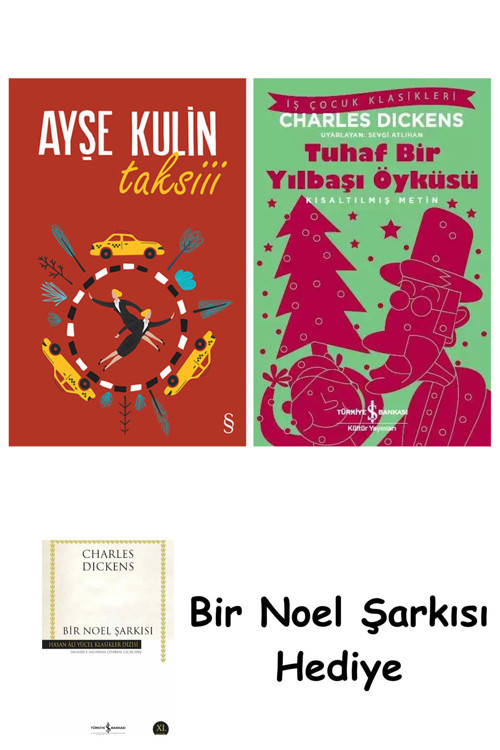 İş Bankası Kültür Yayınları Taksiii + Tuhaf Bir Yılbaşı Öyküsü + Bir Noel Şarkısı