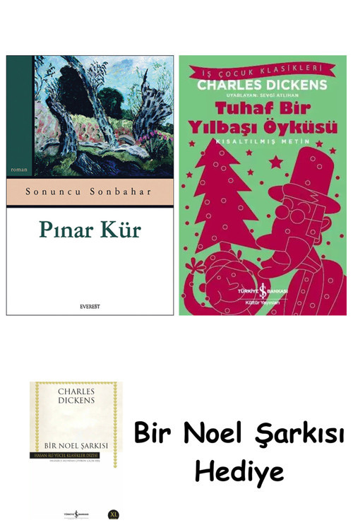 İş Bankası Kültür Yayınları Sonuncu Sonbahar + Tuhaf Bir Yılbaşı Öyküsü + Bir Noel Şarkısı