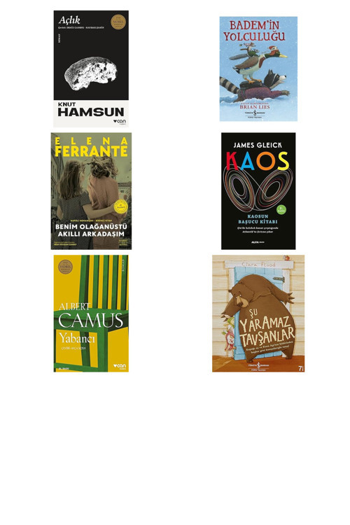 İş Bankası Kültür Yayınları Açlık... +5 Kitap