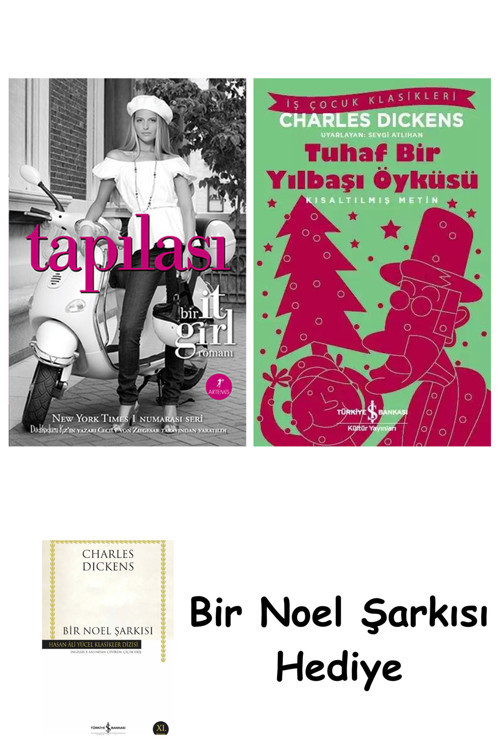 İş Bankası Kültür Yayınları Tapılası + Tuhaf Bir Yılbaşı Öyküsü + Bir Noel Şarkısı