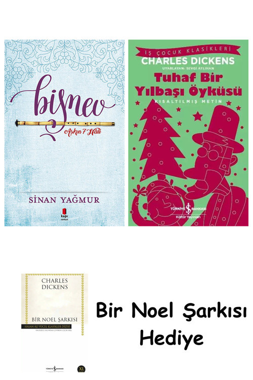 İş Bankası Kültür Yayınları Bişnev + Tuhaf Bir Yılbaşı Öyküsü + Bir Noel Şarkısı
