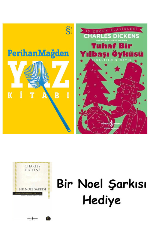 İş Bankası Kültür Yayınları Yaz Kitabı + Tuhaf Bir Yılbaşı Öyküsü + Bir Noel Şarkısı