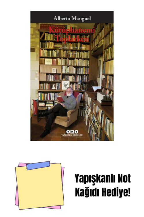 Yapı Kredi Yayınları Kütüphanemi Toplarken + Yapışkanlı Not Kağıdı