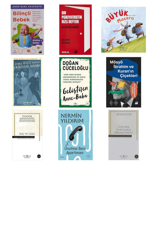 İş Bankası Kültür Yayınları Bilinçli Bebek... +8 Kitap