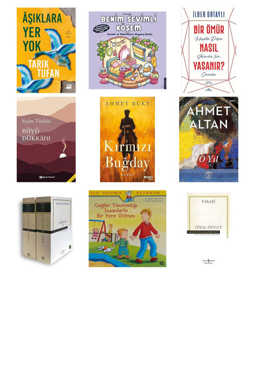 İş Bankası Kültür Yayınları Aşıklara Yer Yok... +8 Kitap