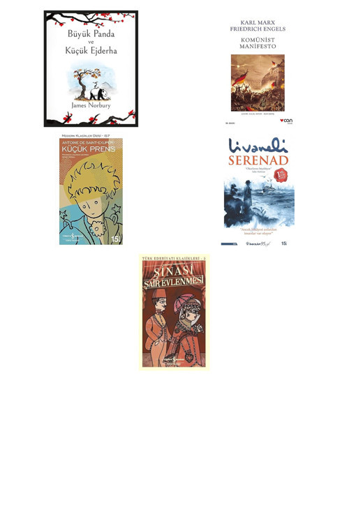 İş Bankası Kültür Yayınları Büyük Panda Ve Küçük Ejderha (Ciltli)... +4 Kitap