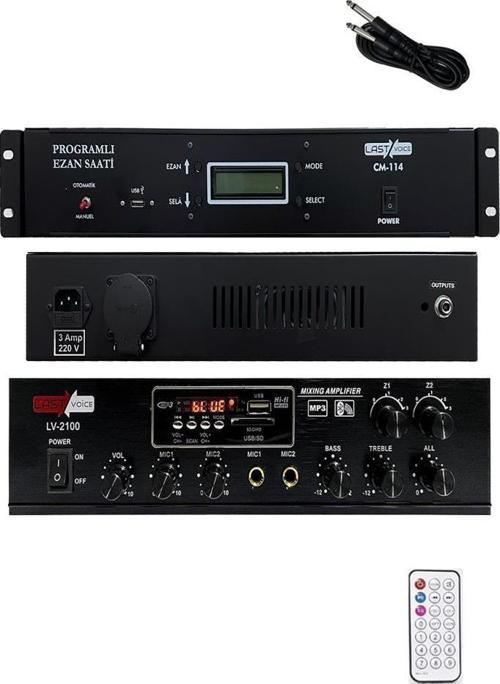 Ekonomik Set-1 Ezanmatik ve 100W Amfi