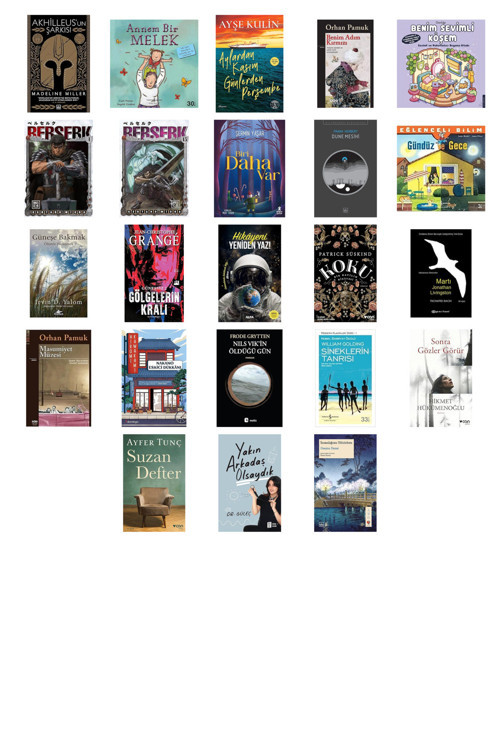 İş Bankası Kültür Yayınları Akhilleus’Un Şarkısı... +22 Kitap