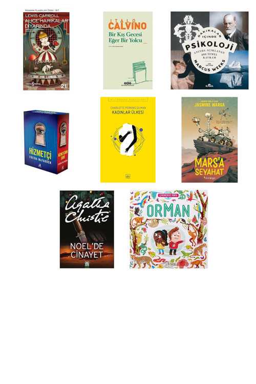 İş Bankası Kültür Yayınları Alice Harikalar Diyarında: Modern Klasikler Dizisi - 97... +7 Kitap