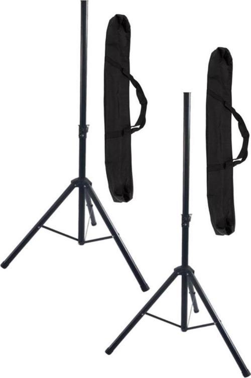 KB01XCS 2Lİ SET Taşıma Çantalı Kabin Hoparlör Standı Sehpası Ayağı