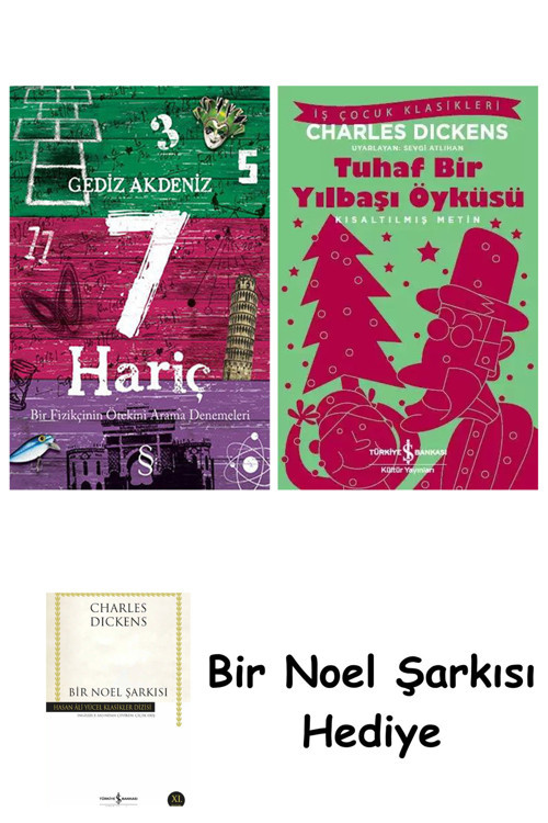 İş Bankası Kültür Yayınları 7 Hariç + Tuhaf Bir Yılbaşı Öyküsü + Bir Noel Şarkısı