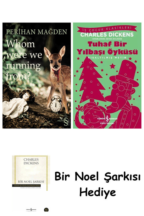 İş Bankası Kültür Yayınları Whom Were We Running From? + Tuhaf Bir Yılbaşı Öyküsü + Bir Noel Şarkısı