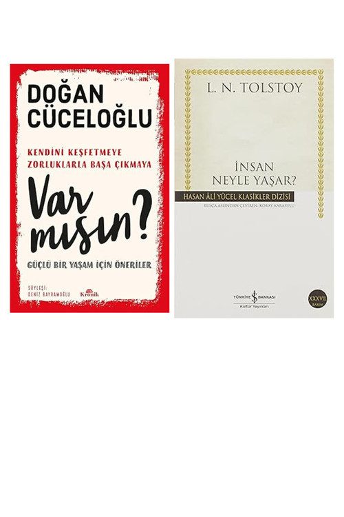 İş Bankası Kültür Yayınları Var Mısın? Güçlü Bir Yaşam İçin Öneriler... +1 Kitap