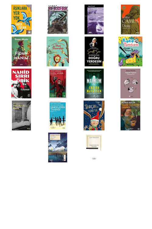 İş Bankası Kültür Yayınları Aşıklara Yer Yok... +17 Kitap