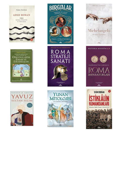 Kapı Yayınları Adsız Roman: 1864 Çerkes Sürgünü Ve Soykırımı... +8 Tarih Kitabı