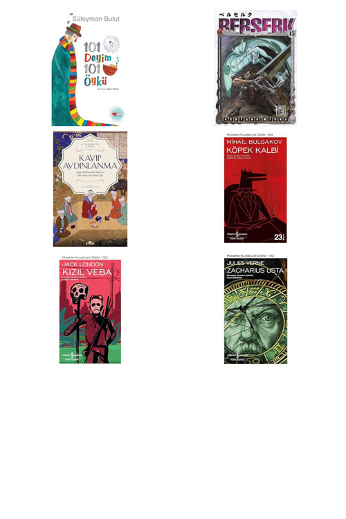 İş Bankası Kültür Yayınları 101 Deyim 101 Öykü... +5 Kitap