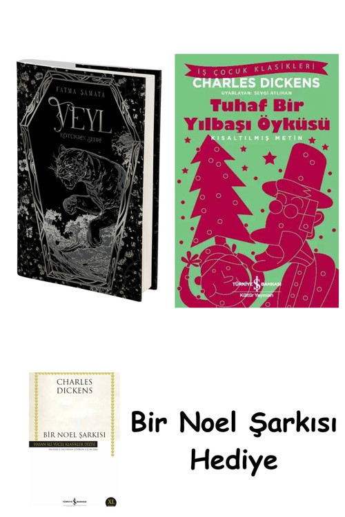İş Bankası Kültür Yayınları Veyl - Kötülerin Şehri (Ciltli) + Tuhaf Bir Yılbaşı Öyküsü + Bir Noel Şarkısı