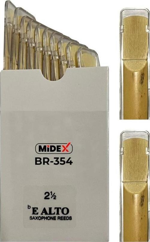 BR-354A Alto Saksafon Kamışı 10'LU Paket ( NO:2.5 )
