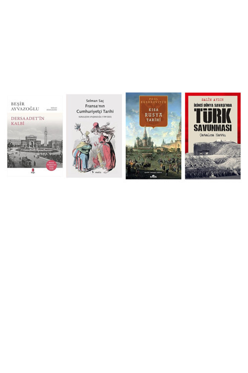 Kapı Yayınları Dersaadet’İn Kalbi: Mekan Biyografisi... +3 Tarih Kitabı
