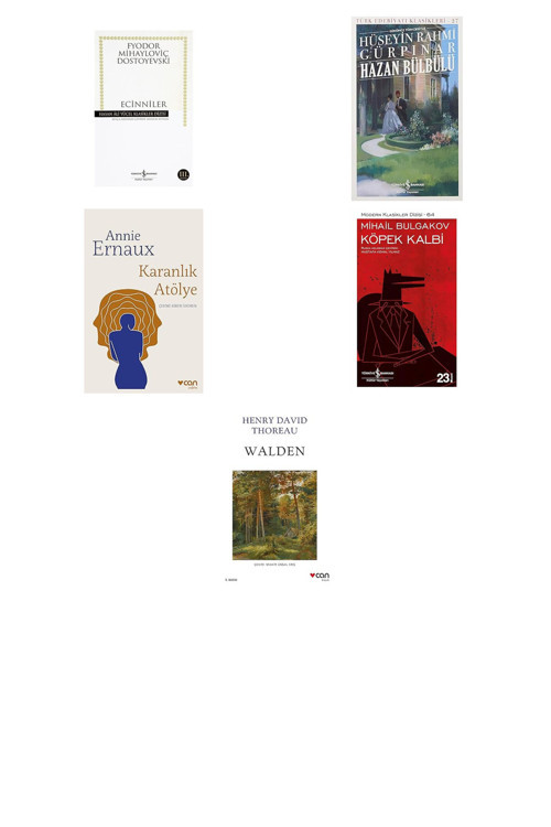 İş Bankası Kültür Yayınları Ecinniler... +4 Kitap