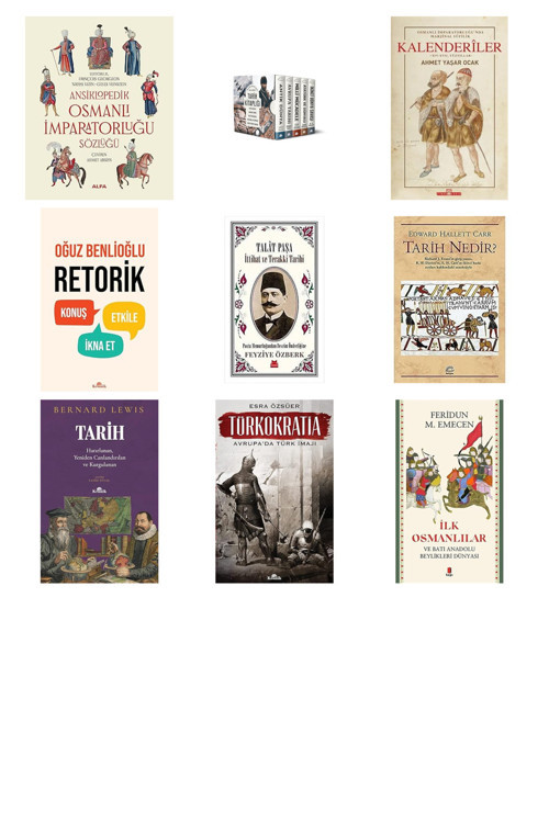 Kapı Yayınları Ansiklopedik Osmanlı İmparatorluğu Sözlüğü (Ciltli)... +8 Tarih Kitabı