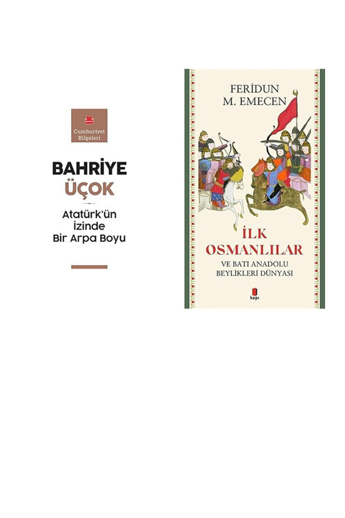 Kapı Yayınları Atatürk’Ün İzinde Bir Arpa Boyu: Cumhuriyet Bilgeleri... +1 Tarih Kitabı