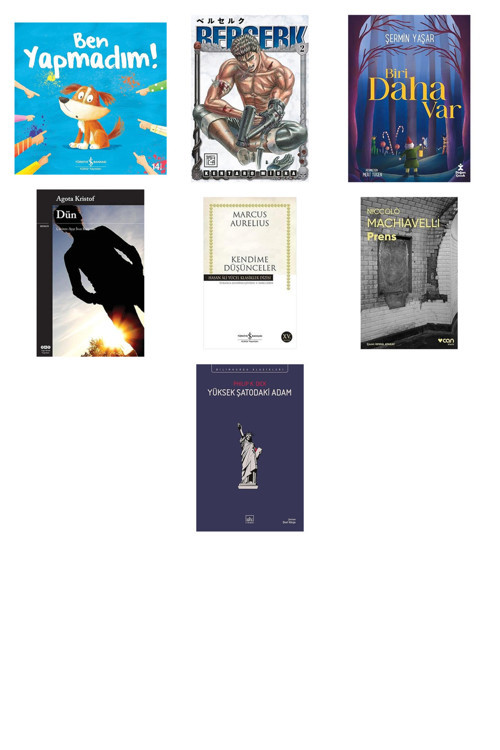 İş Bankası Kültür Yayınları Ben Yapmadım!... +6 Kitap