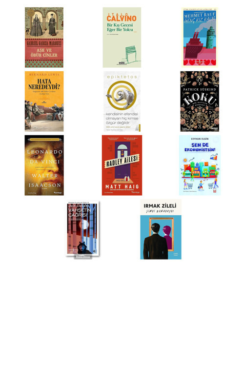İş Bankası Kültür Yayınları Aşk Ve Öbür Cinler... +10 Kitap