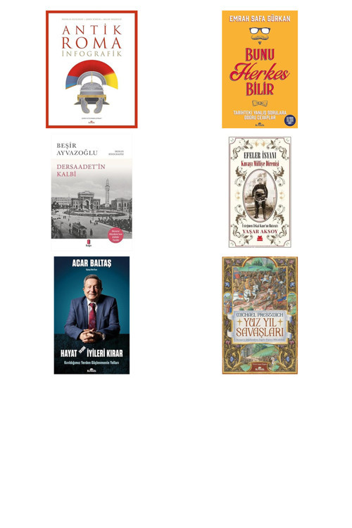 Kapı Yayınları Antik Roma - İnfografik (Ciltli)... +5 Tarih Kitabı