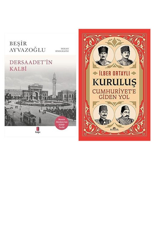 Kapı Yayınları Dersaadet’İn Kalbi: Mekan Biyografisi... +1 Tarih Kitabı