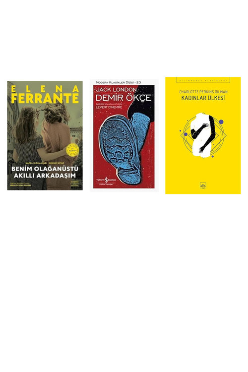 İş Bankası Kültür Yayınları Benim Olağanüstü Akıllı Arkadaşım: Napoli Romanları - Birinc... +2 Kitap