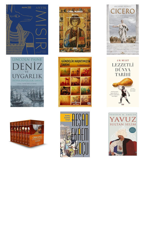 Kapı Yayınları Antik Mısır (Ciltli): Eksiksiz Görsel Tarih... +8 Tarih Kitabı