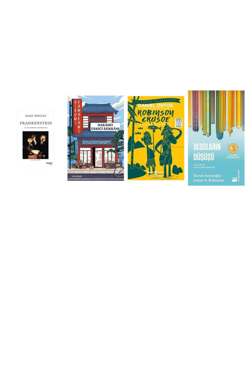 İş Bankası Kültür Yayınları Frankenstein Ya Da Modern Prometheus: Frankenstein Or The Mo... +3 Kitap