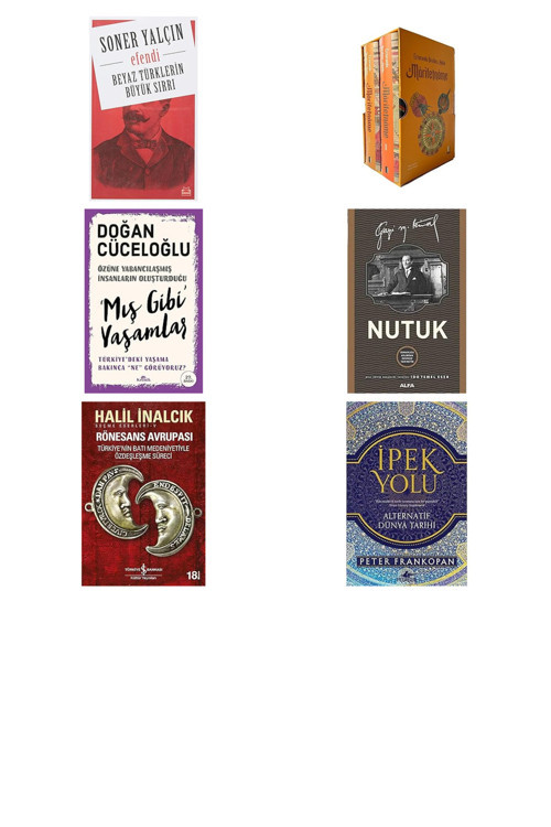 Kapı Yayınları Beyaz Türklerin Büyük Sırrı: Efendi... +5 Tarih Kitabı